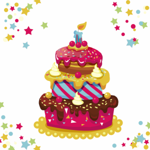 Birthday Cake Png Three Layer Birthday Cake