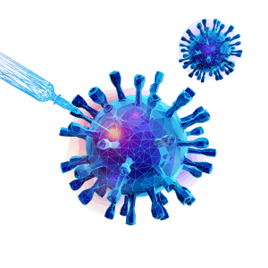 Blue Virus D Element Png Image Free Download 1 Corona Virus covid 19