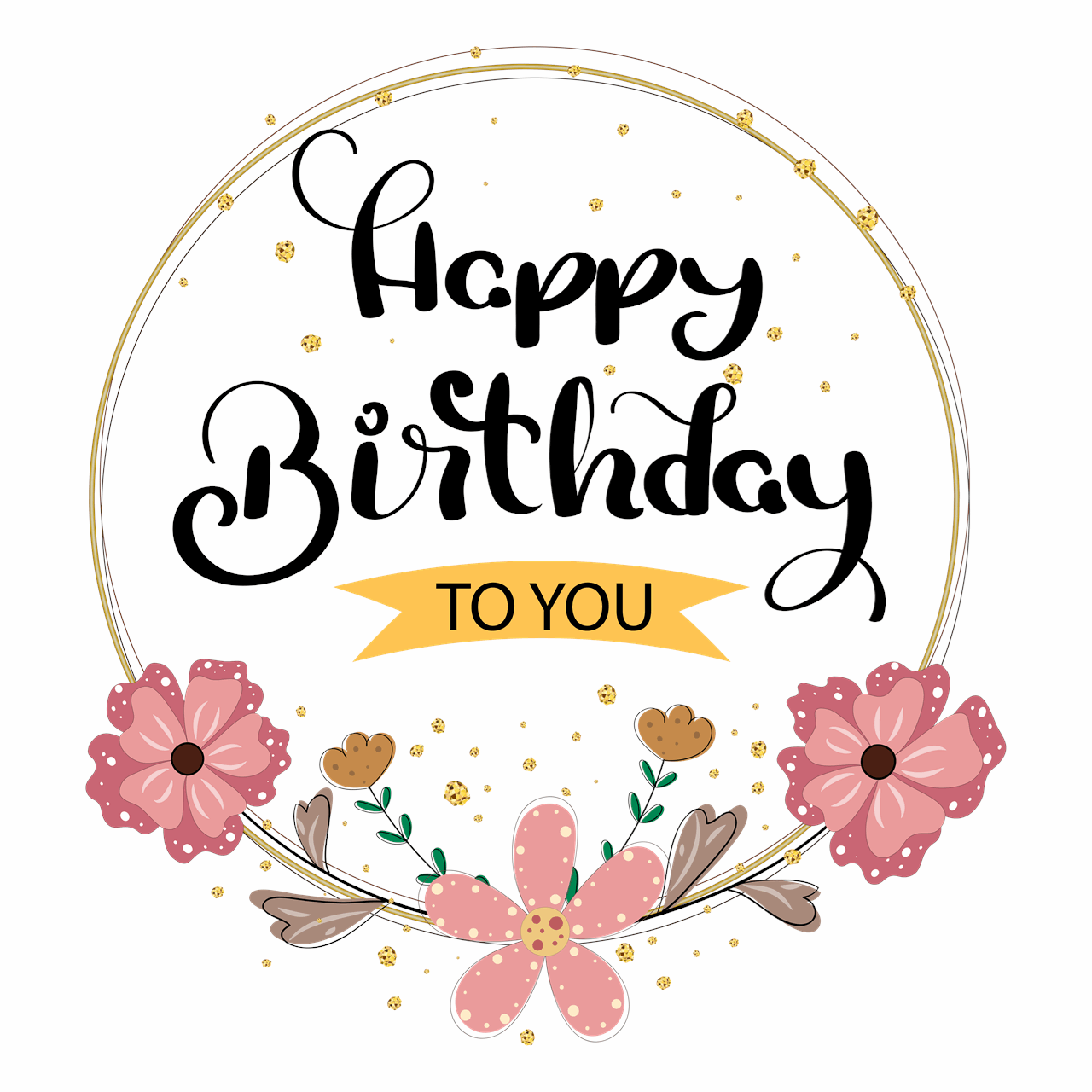 Birthday Cake Png Happy Birthday To You Text5