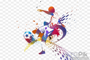 Colorful-Football4 Football Png images free download