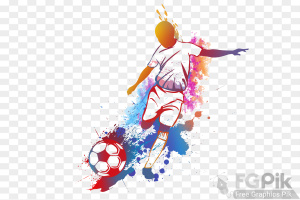 Colorful-Football5 Football Png images free download