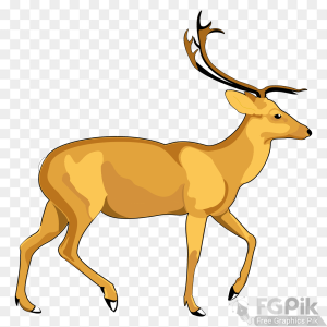 PNG images Deer-Vector-PNG-Transparent-Image 35 _www.colorpngfile.com