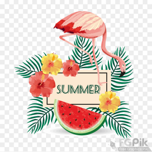 Summer Png Vector Clipart Elements 35