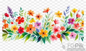 Watercolor Flower Png 1