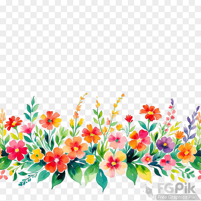 Watercolor Flower Png 2