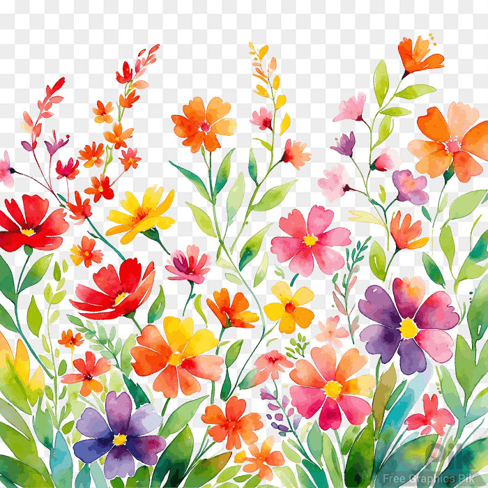 Watercolor Flower Png 3