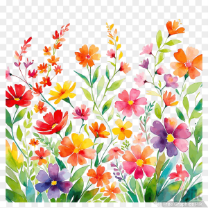 Watercolor Flower Png 3