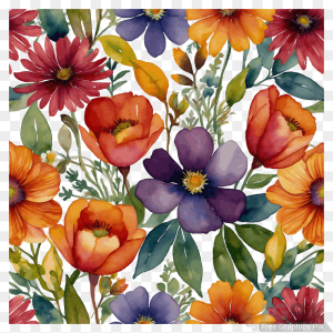 Watercolor Flower Png 5