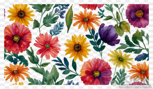 Watercolor Flower Png 6