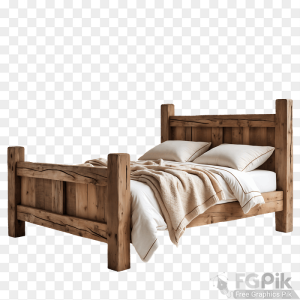 Wood Bed 1