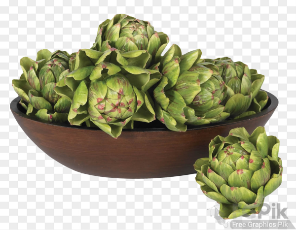 Artichoke-In-Bowl-PNG-Image